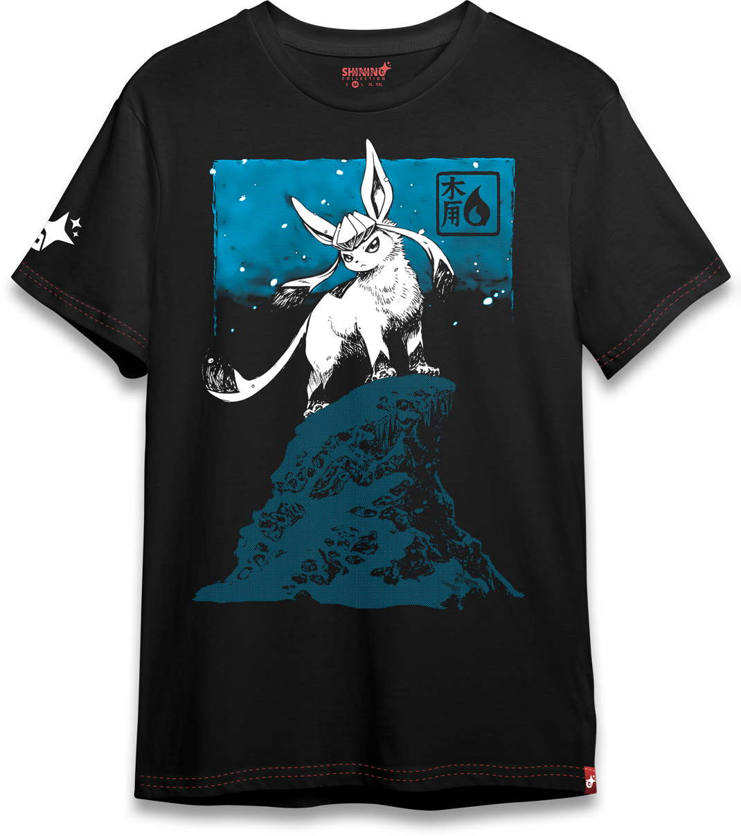 Polera Glaceon "Ice Spirit" – Oversized Long Fit Unisex
