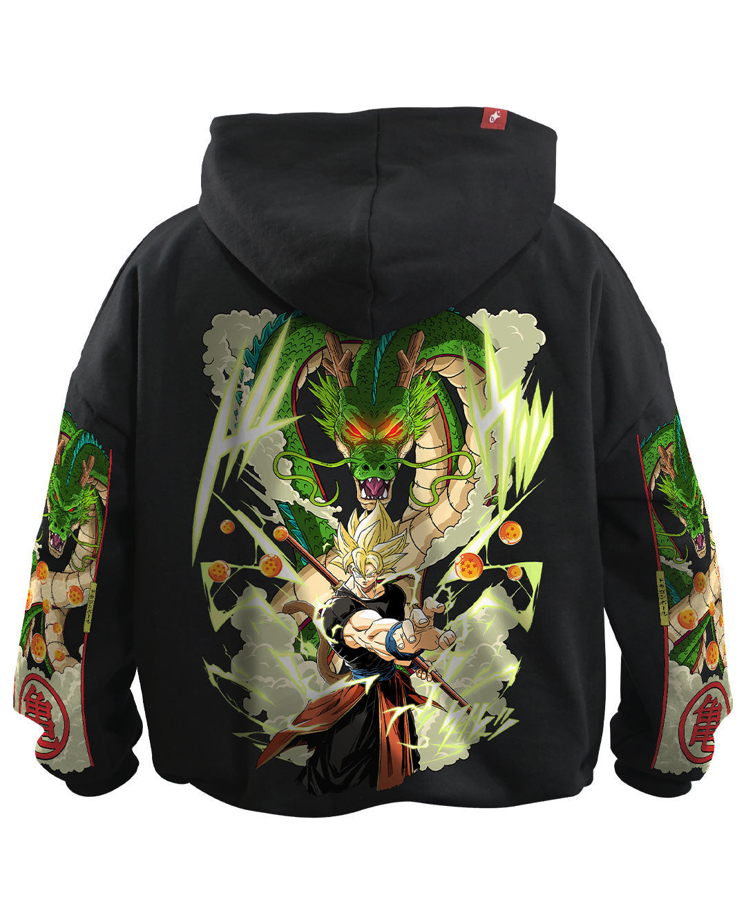 Hoodie Son Goku & Shenlong - Dragon Ball Oversized Unisex