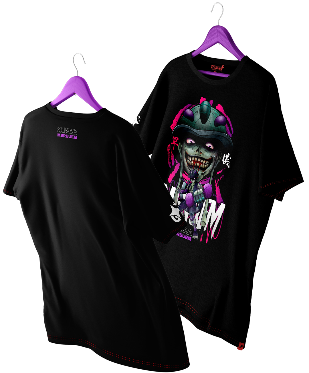 Polera Furia Real: Meruem Desatado - Hunter X Oversized Long Fit Unisex
