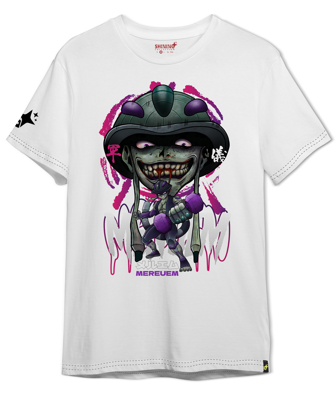 Polera Furia Real: Meruem Desatado - Hunter X Oversized Long Fit Unisex