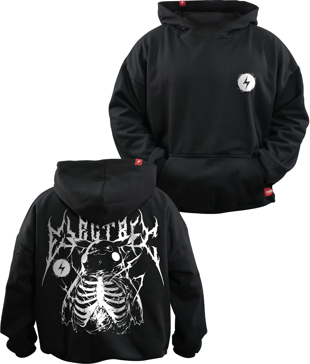 Hoodie Pikachu Electro Reaper Oversize Unisex