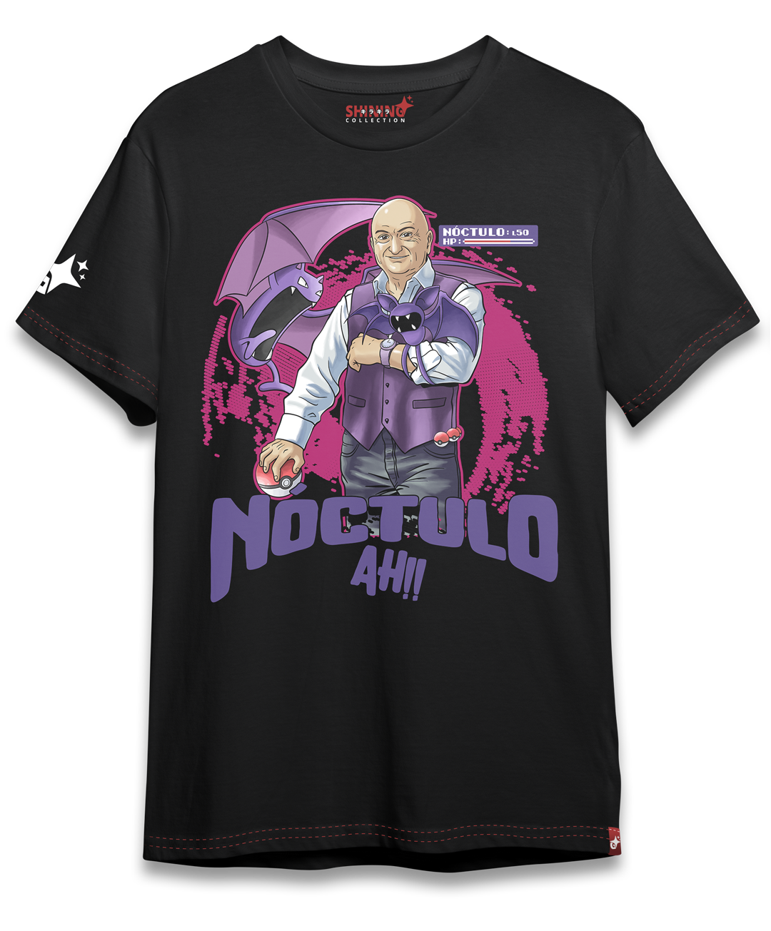 Polera Nóctulo - Ricardo Meruane Oversized Long Fit Unisex