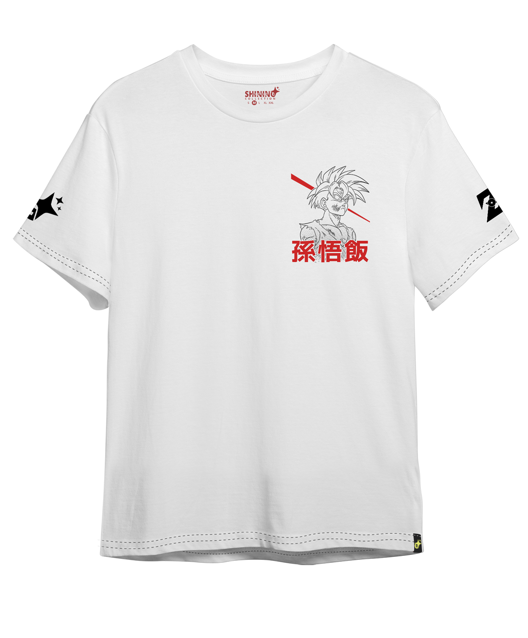 Polera Full Art Son Gohan - Dragon Ball Z - Oversized Long Fit Unisex