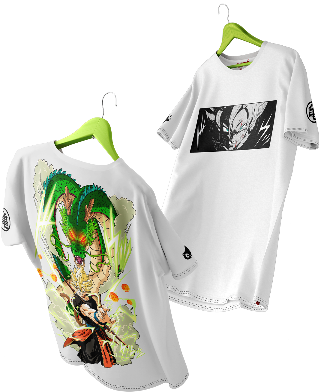 Polera Full Art Son Goku - Dragon Ball - Oversized Long Fit Unisex