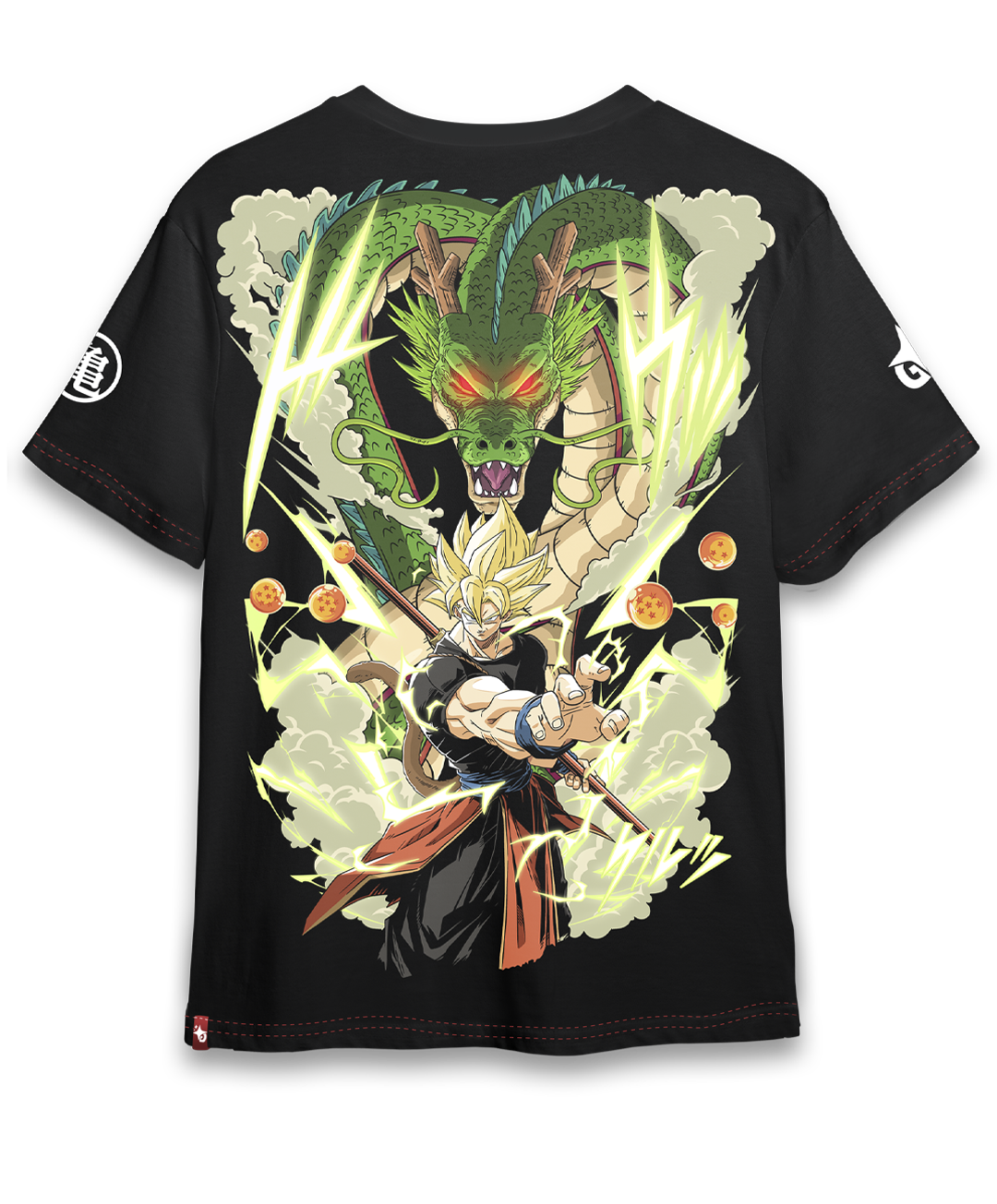 Polera Full Art Son Goku - Dragon Ball - Oversized Long Fit Unisex