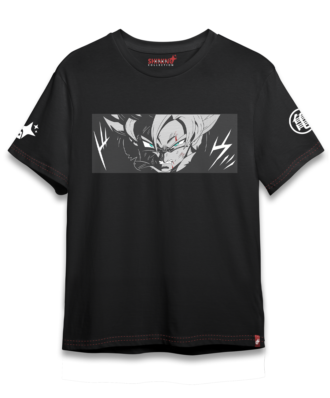 Polera Full Art Son Goku - Dragon Ball - Oversized Long Fit Unisex