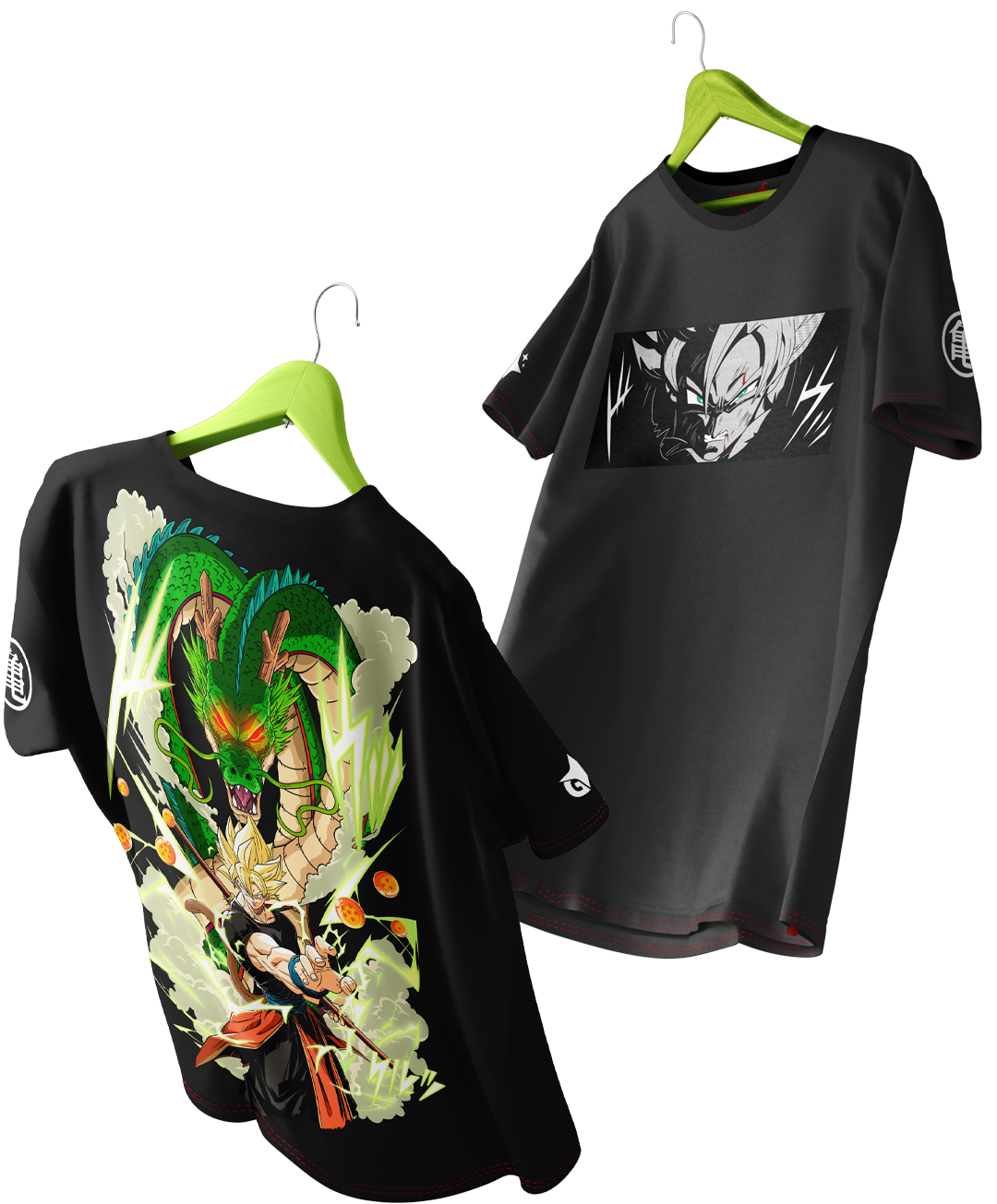 Polera Full Art Son Goku - Dragon Ball - Oversized Long Fit Unisex