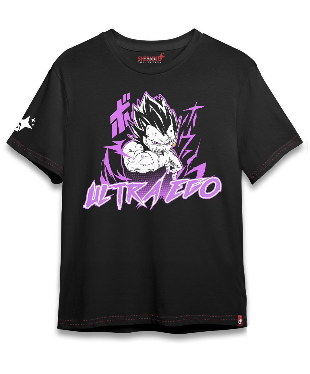 Polera Full Art Vegeta Ultra Ego - Dragon Ball - Oversized Long Fit Unisex