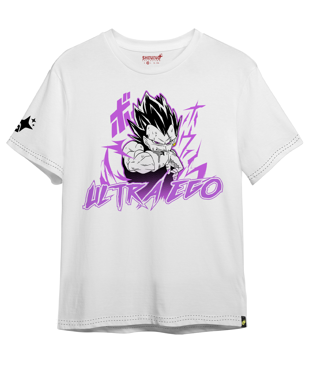 Polera Full Art Vegeta Ultra Ego - Dragon Ball - Oversized Long Fit Unisex