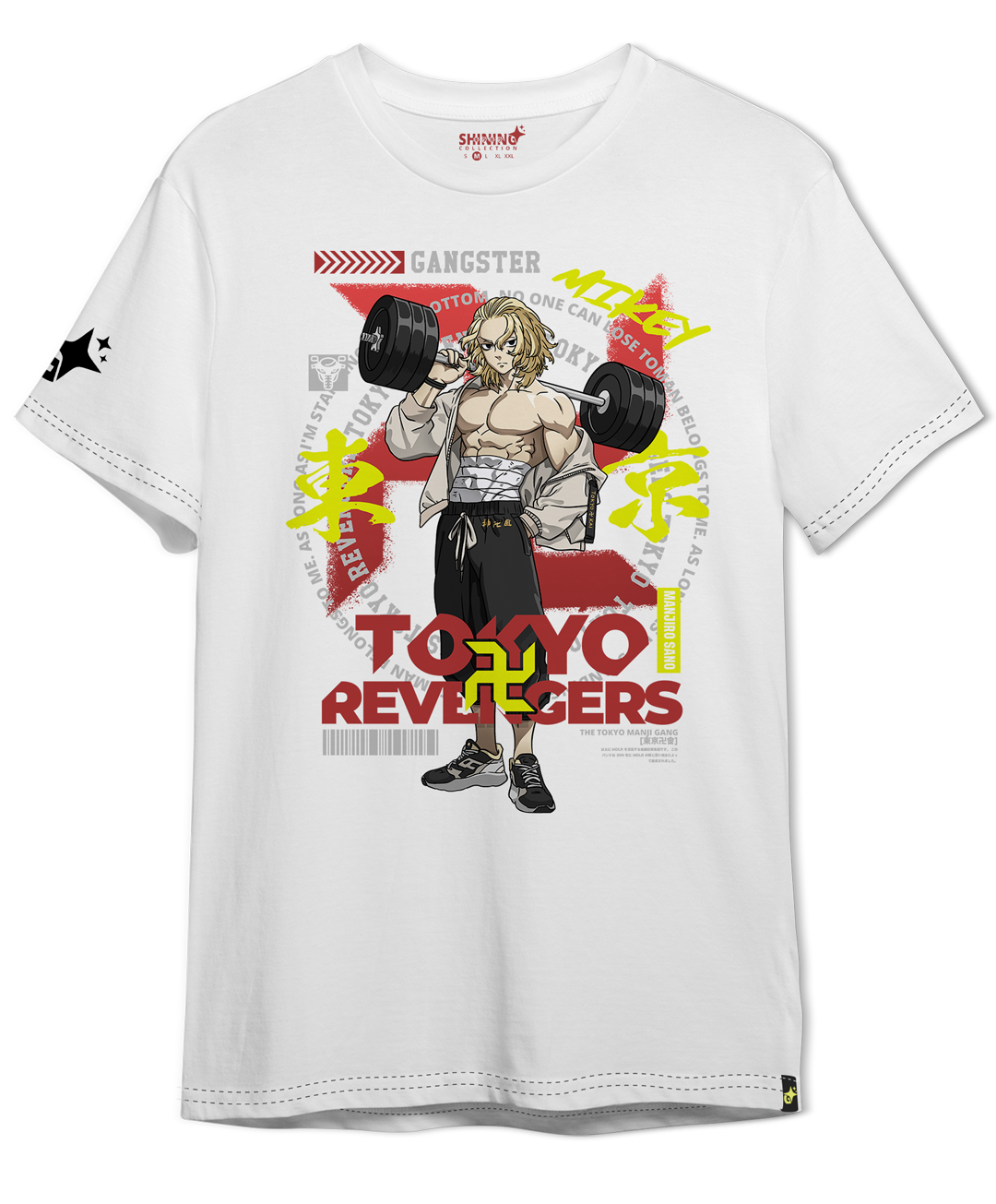 Polera Manjiro Sano - Tokyo Revengers Oversized Long Fit Unisex