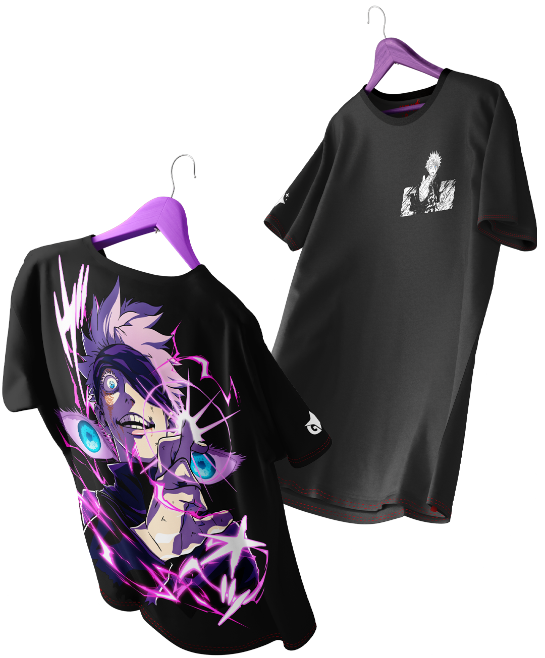 Polera Full Art Satoru Gojo - Jujutsu Kaisen - Oversized Long Fit Unisex