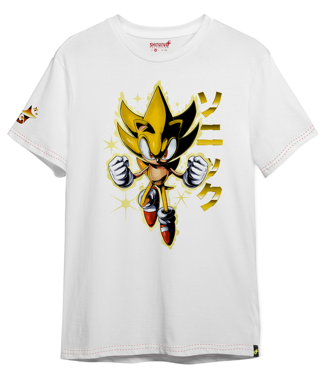 Polera Super Sonic Speedster Oversized Long Fit Unisex
