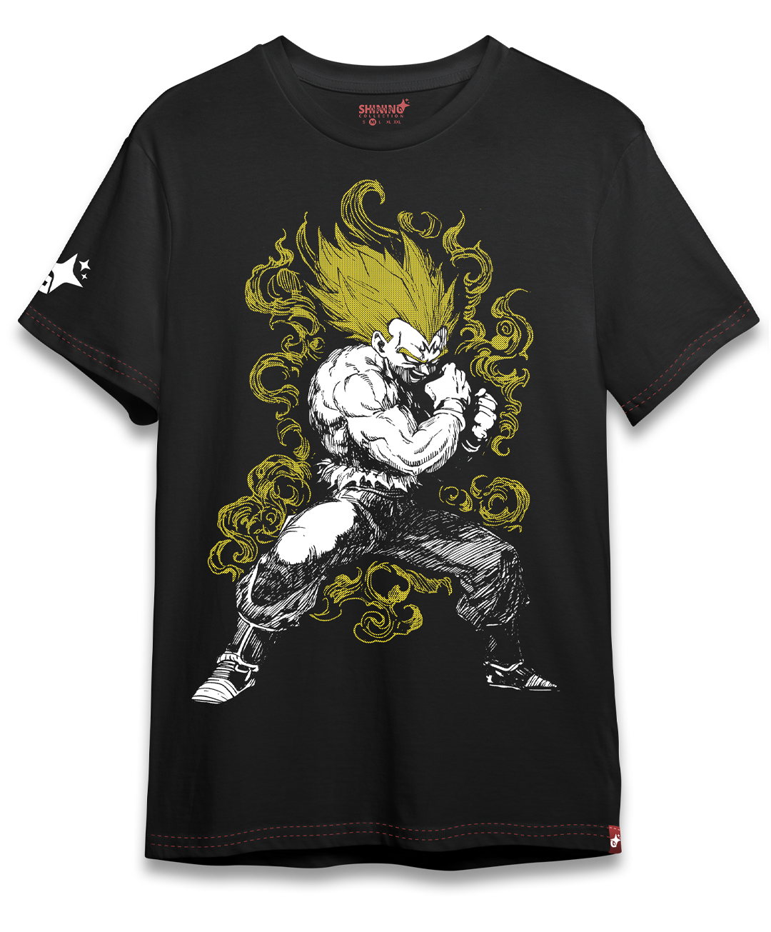 Polera Vegetal Devil Tec. Achurado Dragon Ball Oversized Long Fit Unisex