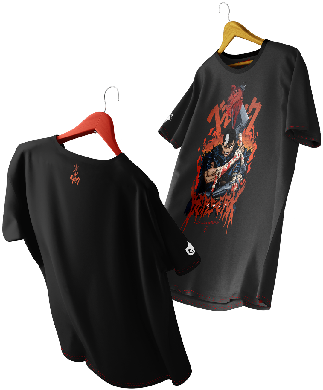 Polera Guts Berserk Oversized Long Fit Unisex