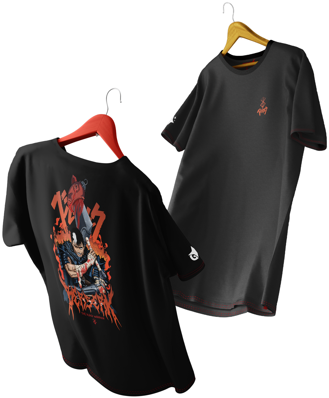 Polera Guts Berserk Oversized Long Fit Unisex