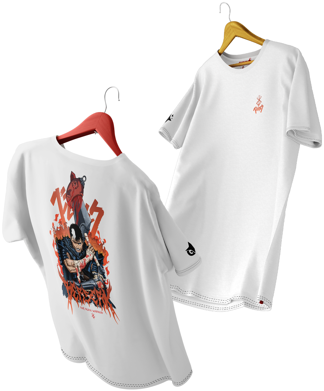Polera Guts Berserk Oversized Long Fit Unisex