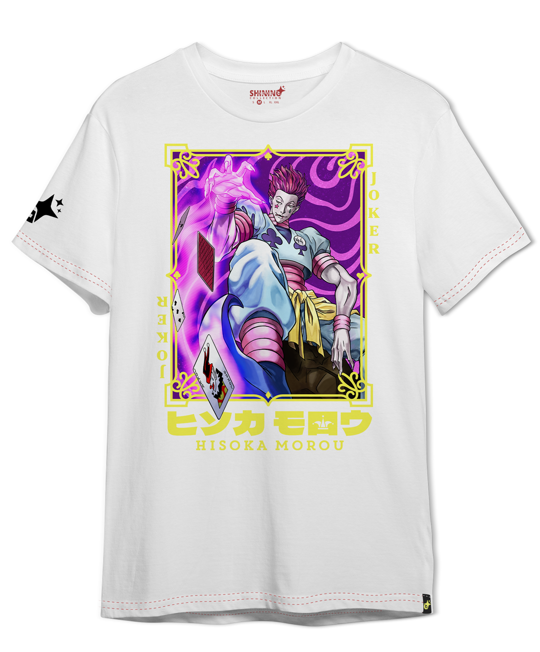 Polera Hisoka Morow Hunter x Hunter Oversized Long Fit Unisex