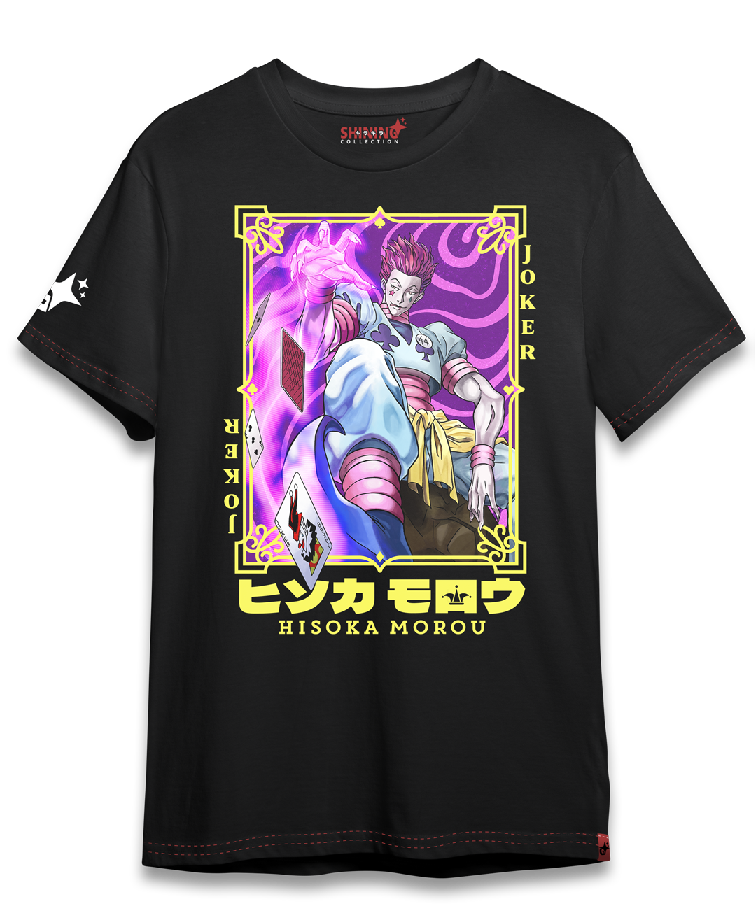 Polera Hisoka Morow Hunter x Hunter Oversized Long Fit Unisex