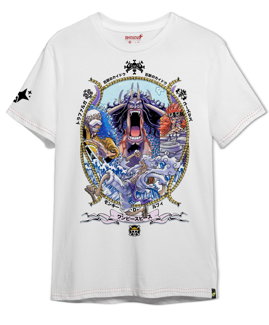 Polera One Piece Wano Kuni Oversized Long Fit Unisex