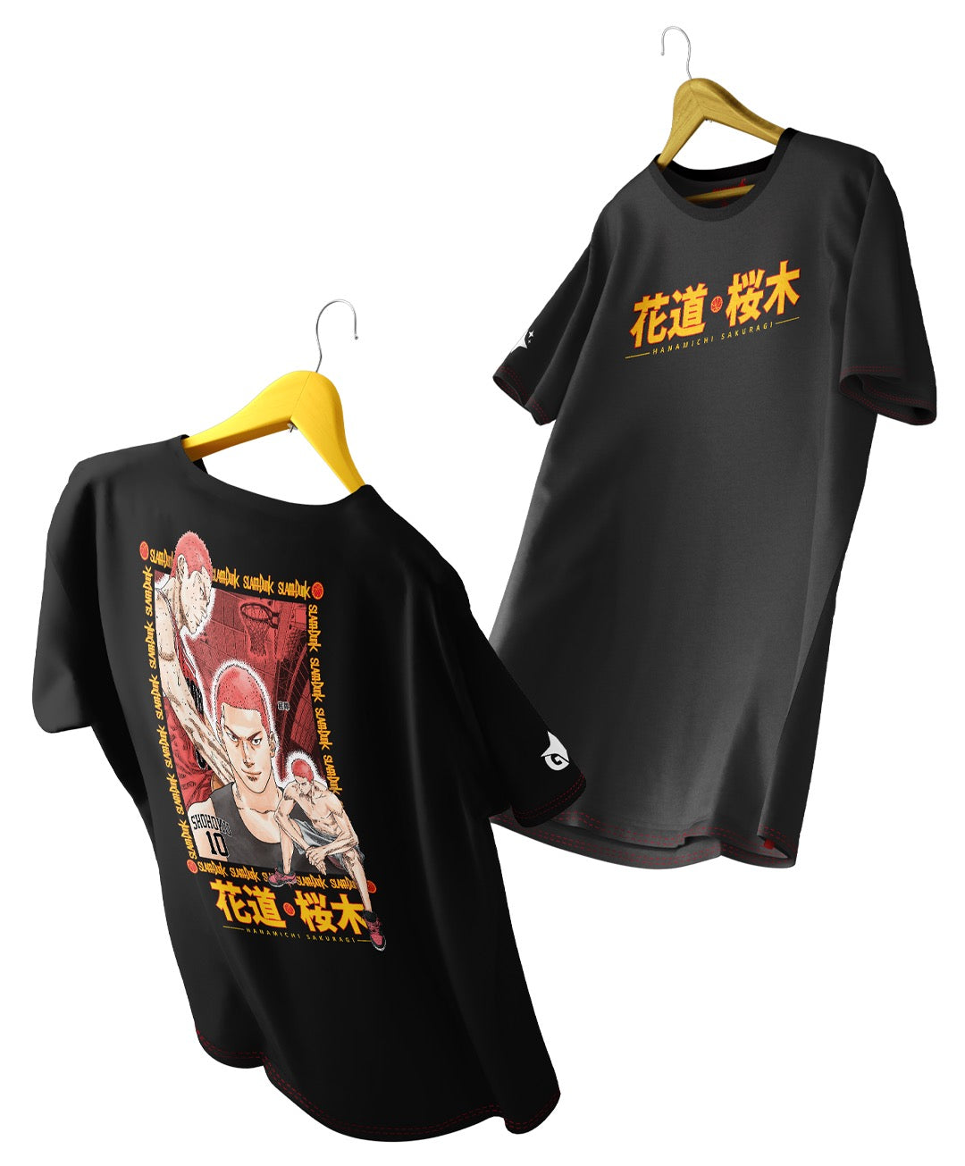 Polera Hanamichi Sakuragide Slamdunk Oversized Long Fit Unisex