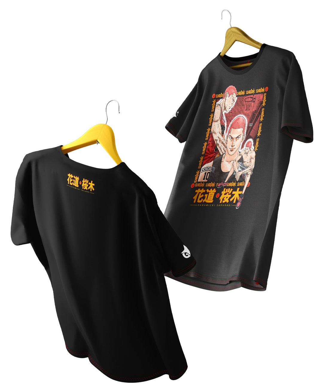 Polera Hanamichi Sakuragide Slamdunk Oversized Long Fit Unisex