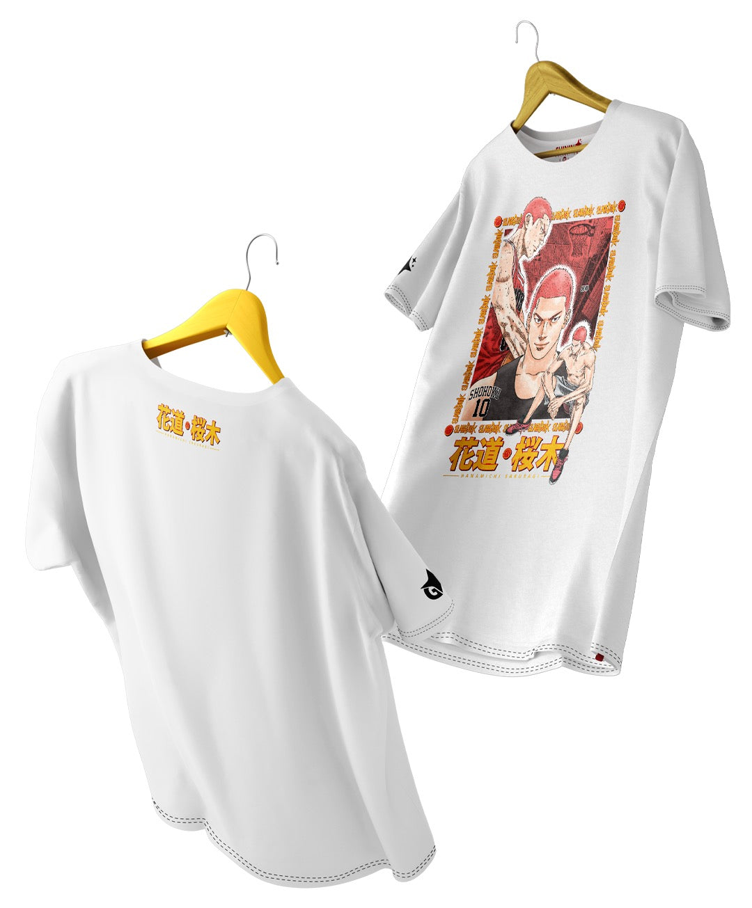 Polera Hanamichi Sakuragide Slamdunk Oversized Long Fit Unisex