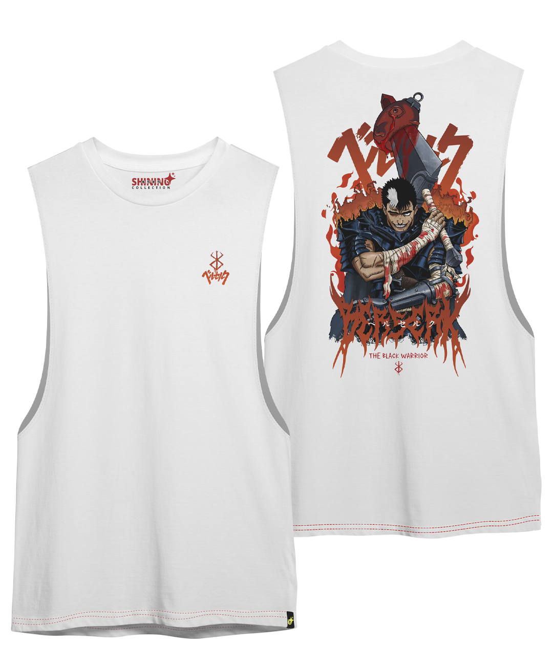 Polera Guts Berserk Oversized Long Fit Unisex