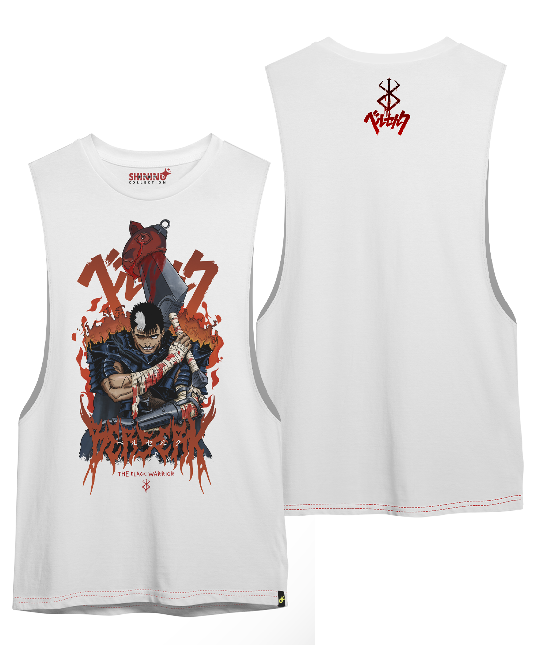 Polera Guts Berserk Oversized Long Fit Unisex