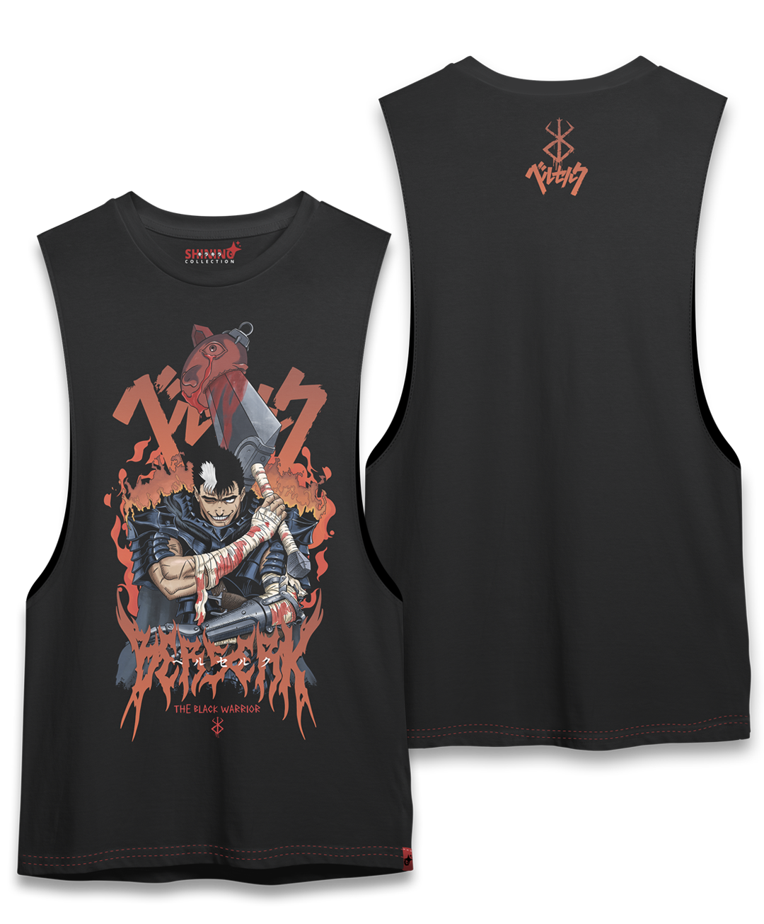 Polera Guts Berserk Oversized Long Fit Unisex