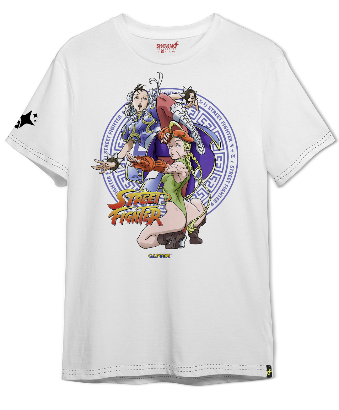Polera Chun-Li & amp; Cammy Long Fit Unisex