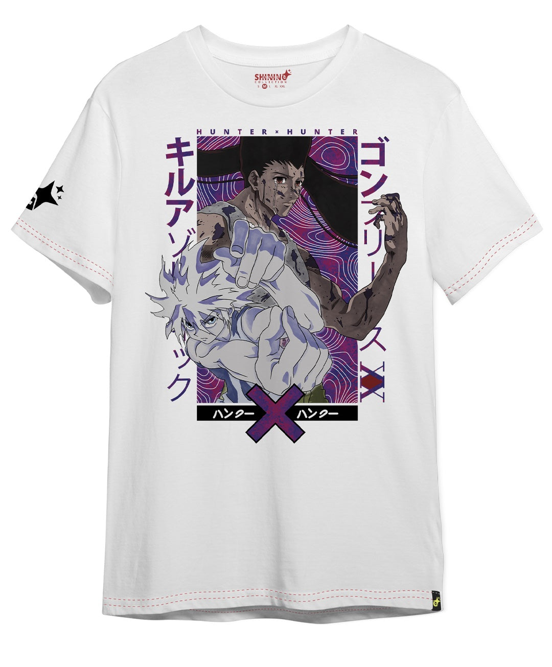 Polera Super Gon x Killua Hunter x Hunter Oversized Long Fit Unisex