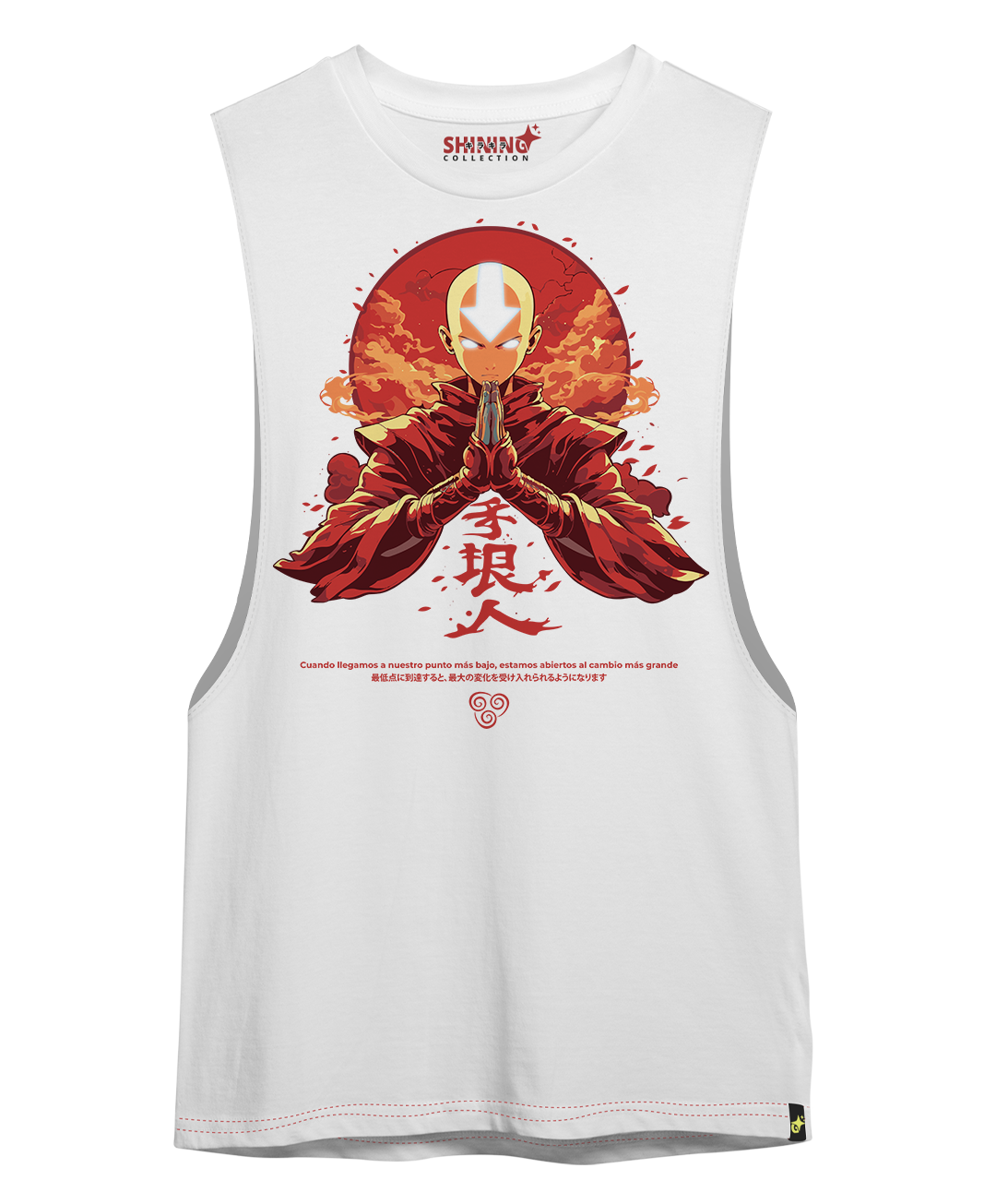 Polera Aang - Avatar: la leyenda de Aang Long Fit Unisex