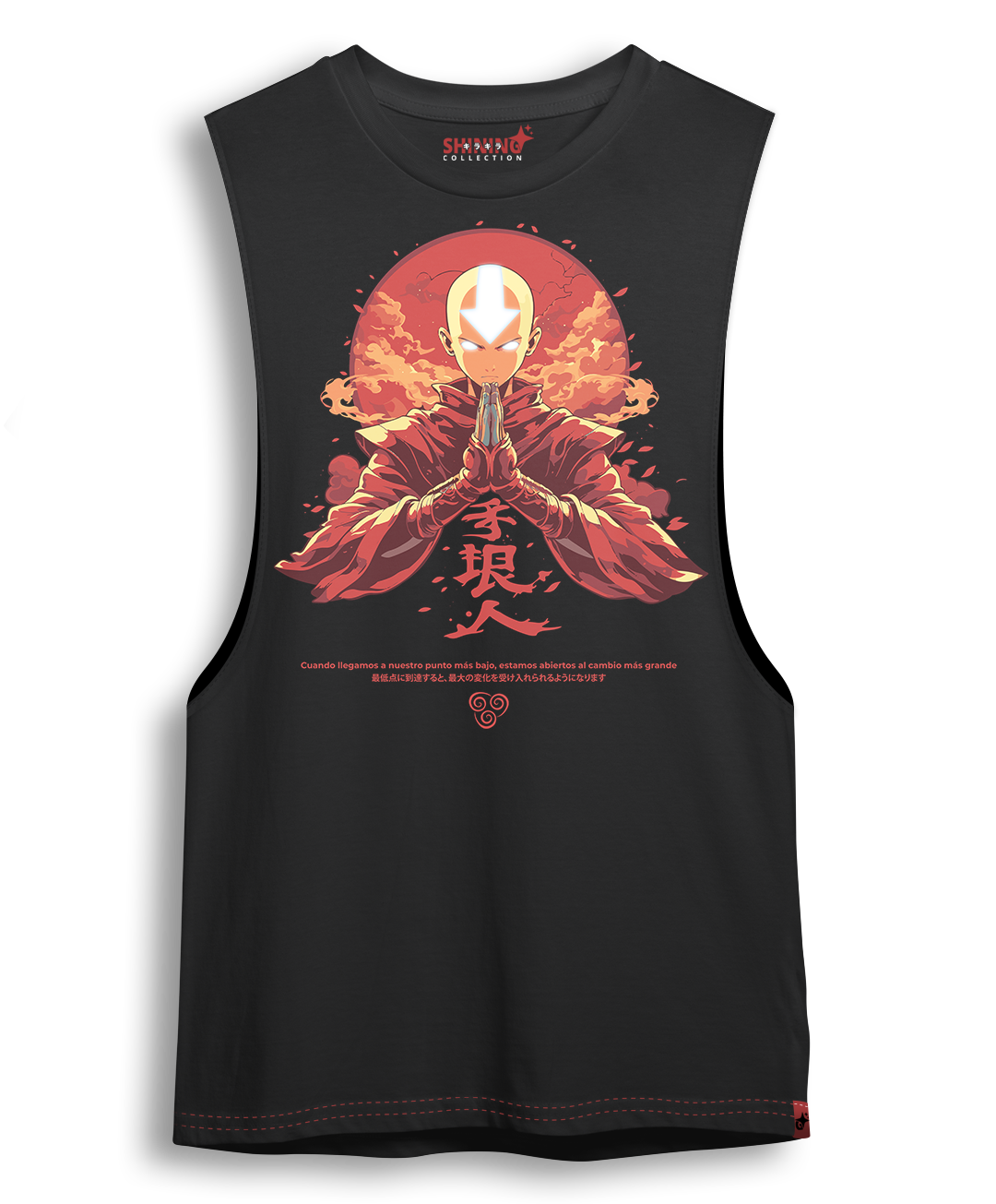 Polera Aang - Avatar: la leyenda de Aang Long Fit Unisex