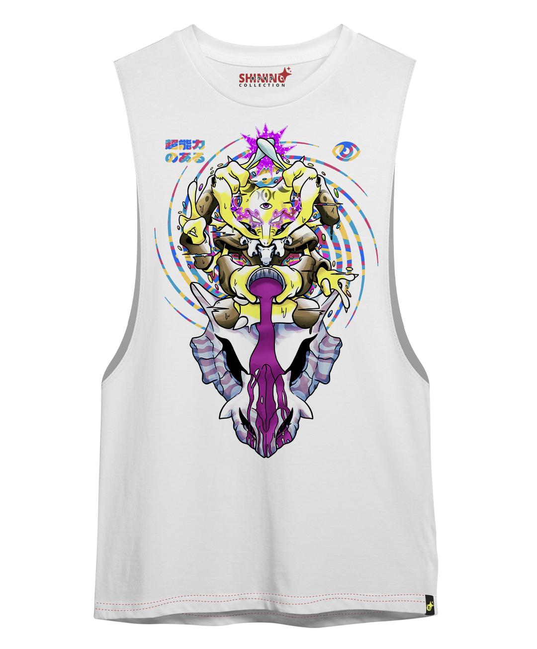 Polera Alakazam Psicodélico - Pokemon Long Fit Unisex