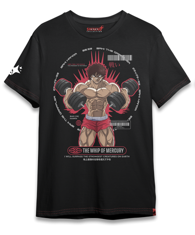 Polera Baki Hanma - Baki Gym Long Fit Unisex