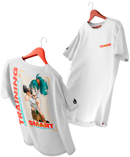 Polera Bulma Gym Dragon Ball Oversized Long Fit Unisex