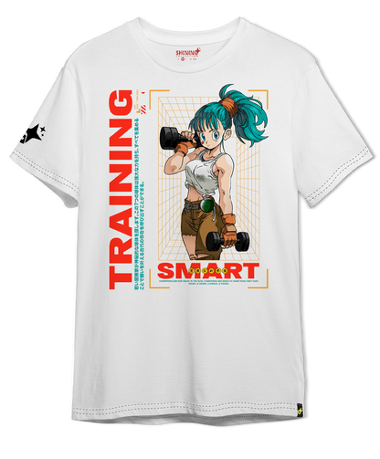 Polera Bulma Gym Dragon Ball Oversized Long Fit Unisex