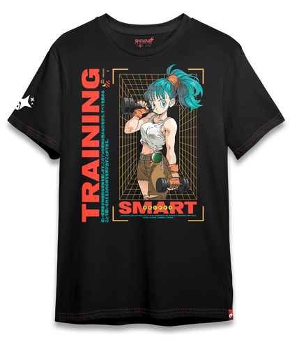 Polera Bulma Gym Dragon Ball Oversized Long Fit Unisex