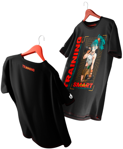 Polera Bulma Gym Dragon Ball Oversized Long Fit Unisex