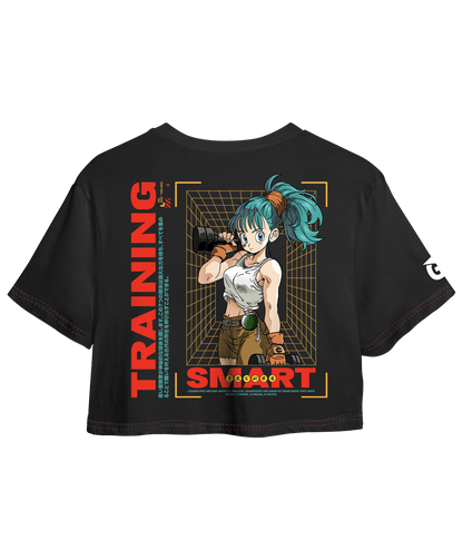 Crop Top con Mangas Bulma Gym Dragon Ball Oversized