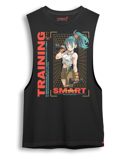 Polera Bulma Gym Dragon Ball Oversized Long Fit Unisex