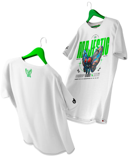 Polera Butterfree Majestic Pokemon Oversized Long Fit Unisex