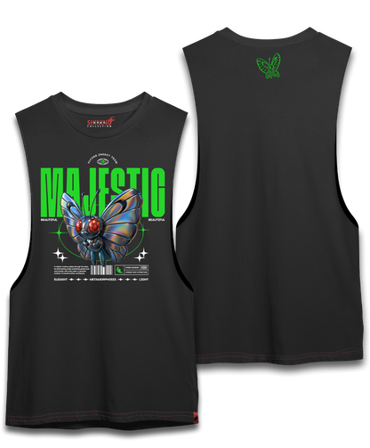 Polera Butterfree Majestic Pokemon Oversized Long Fit Unisex
