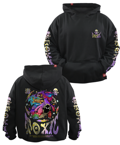 Hoodie Charizard Psicodélico Oversized Unisex