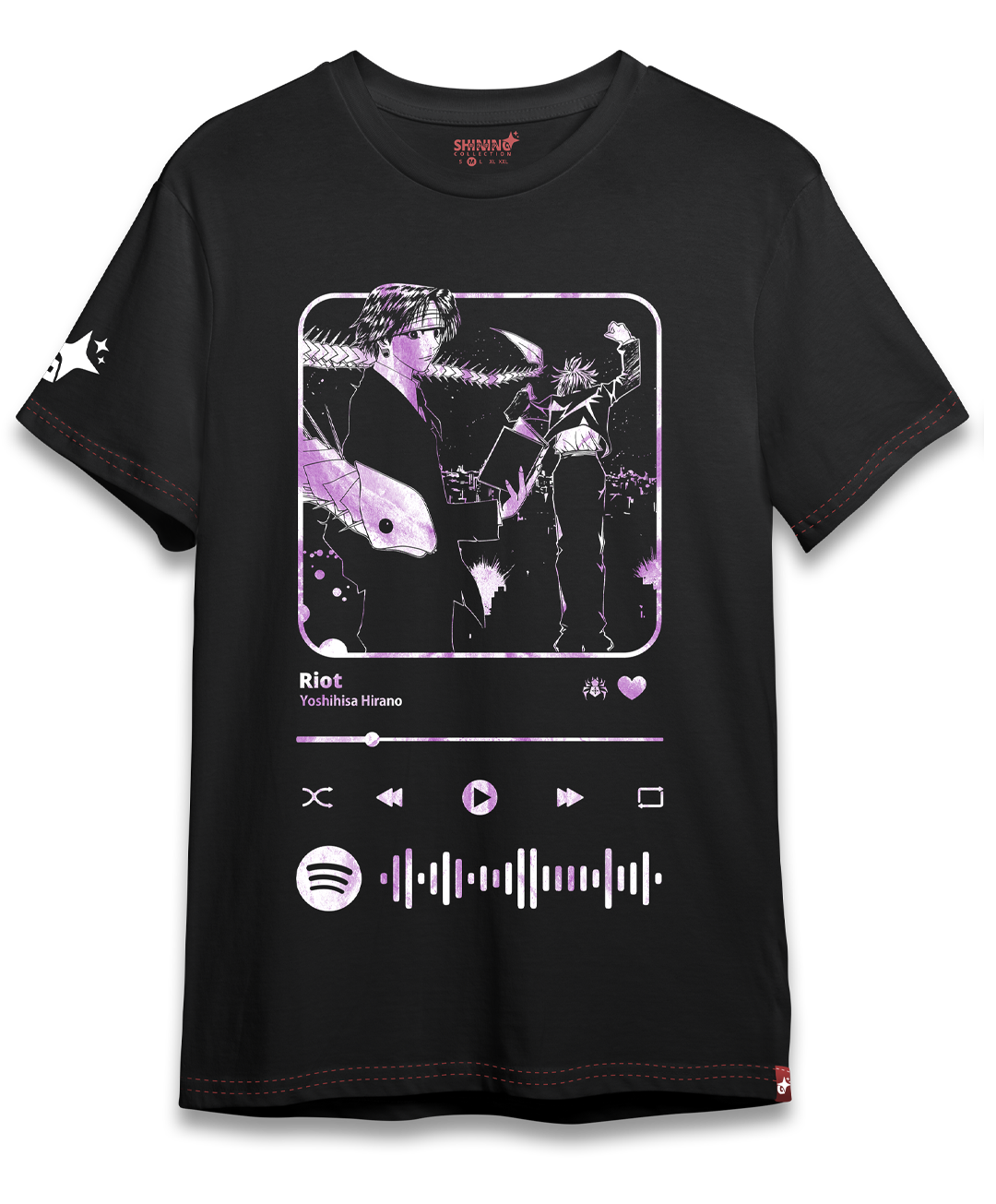 Polera Spotify - Sinfonia de Chrollo Lucilfer Oversized Long Fit Unisex