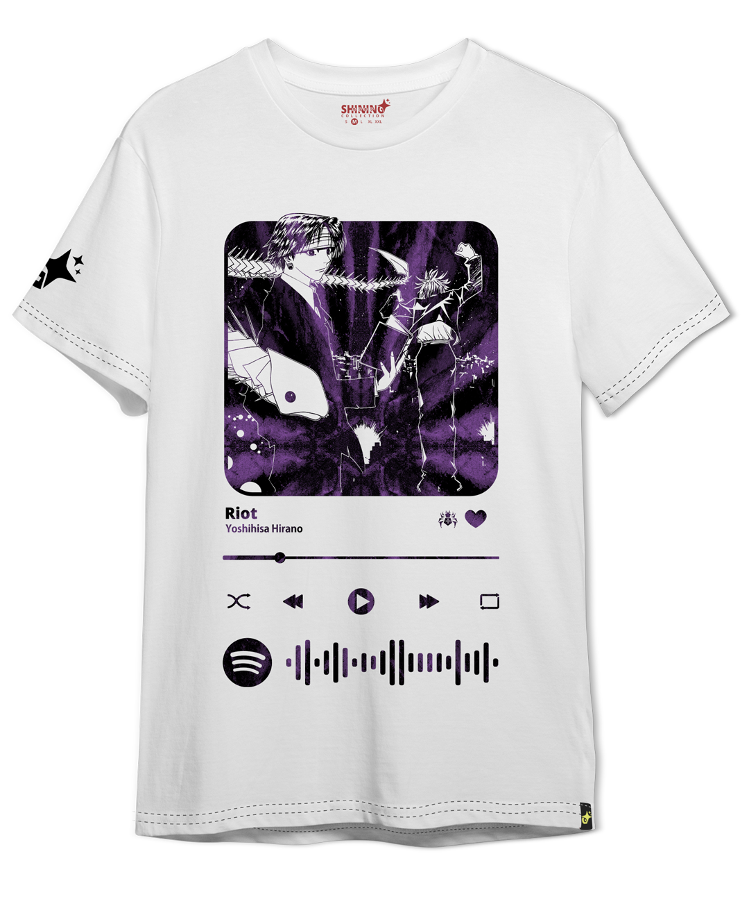 Polera Spotify - Sinfonia de Chrollo Lucilfer Oversized Long Fit Unisex