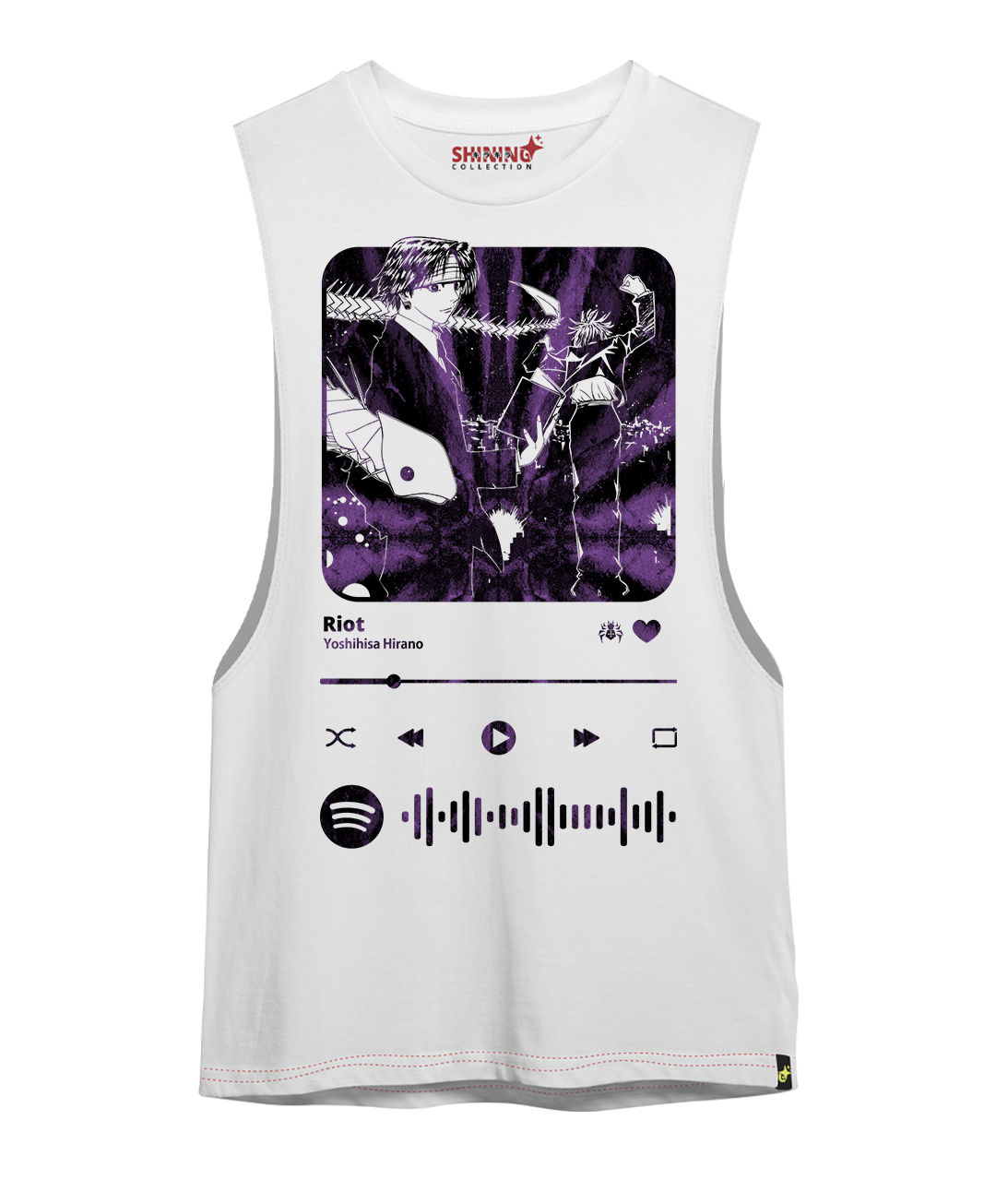 Polera Spotify - Sinfonia de Chrollo Lucilfer Oversized Long Fit Unisex