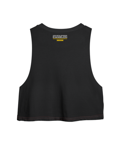 Crop Top Sin Mangas EVA-01 Neon Genesis Evangelion Oversized Long Fit Unisex