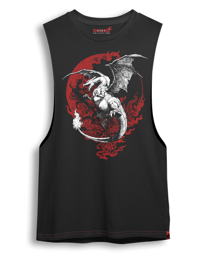 Polera Charizard Tec. Achurado Pokémon Oversized Long Fit Unisex