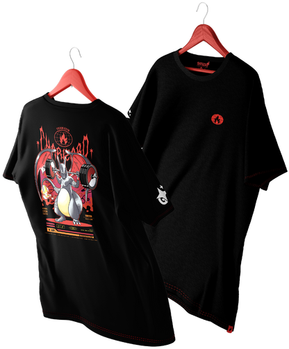 Polera Charizard Shining Gym - Pokemon Long Fit Unisex